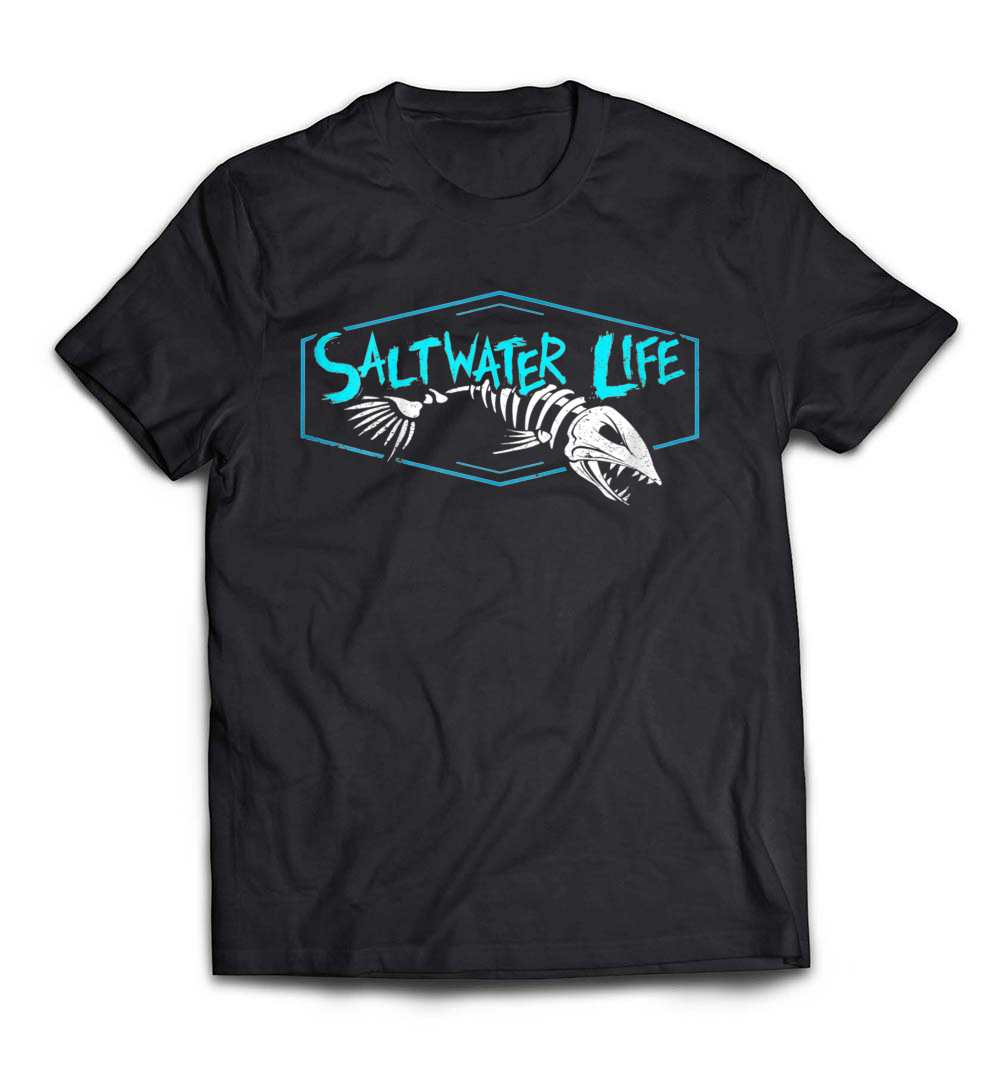 Saltwater Life T-Shirt: Embrace the Fishing Lifestyle